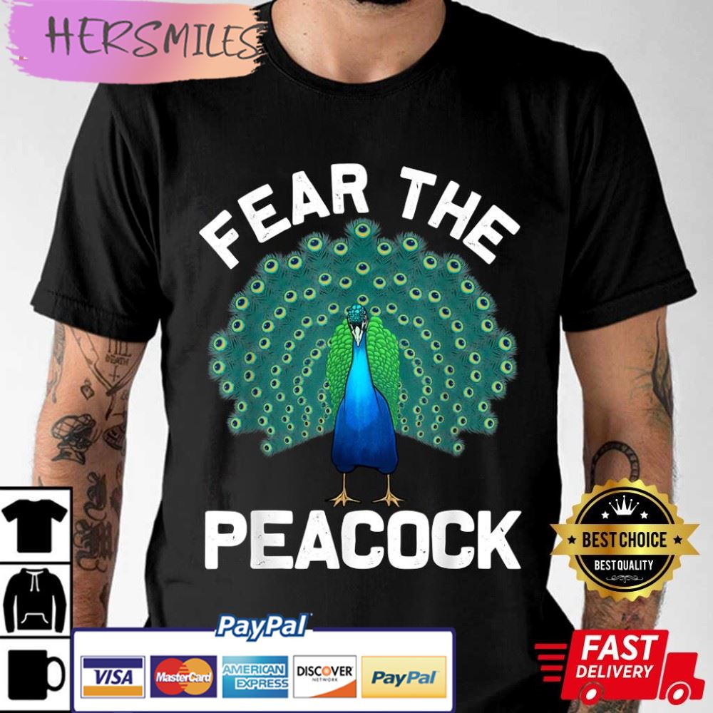 Funny Colorful Peacock Bird Lovers Unisex Best T-Shirt