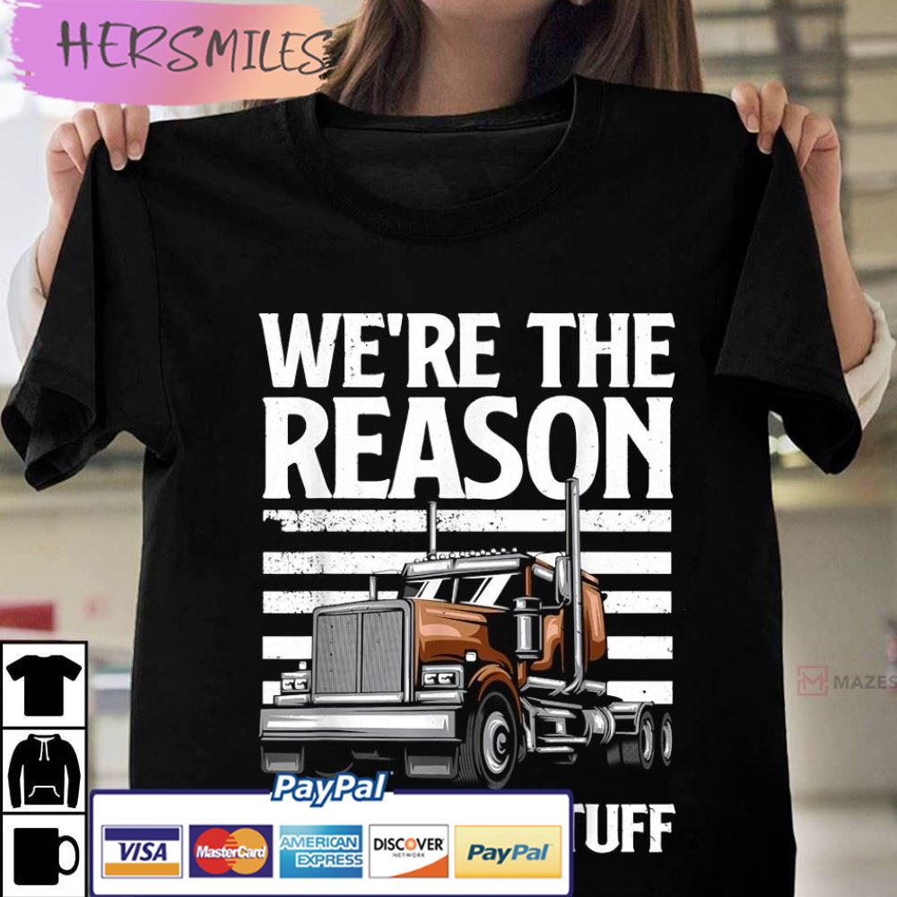 Funny Semi Truck Driver Lover T-Shirt