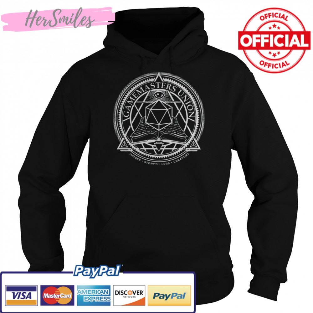 Gamemasters Union Funny Dungeons And Dragons Dnd D20 shirt Gamemasters Union Funny Dungeons And Dragons Dnd D20 shirt