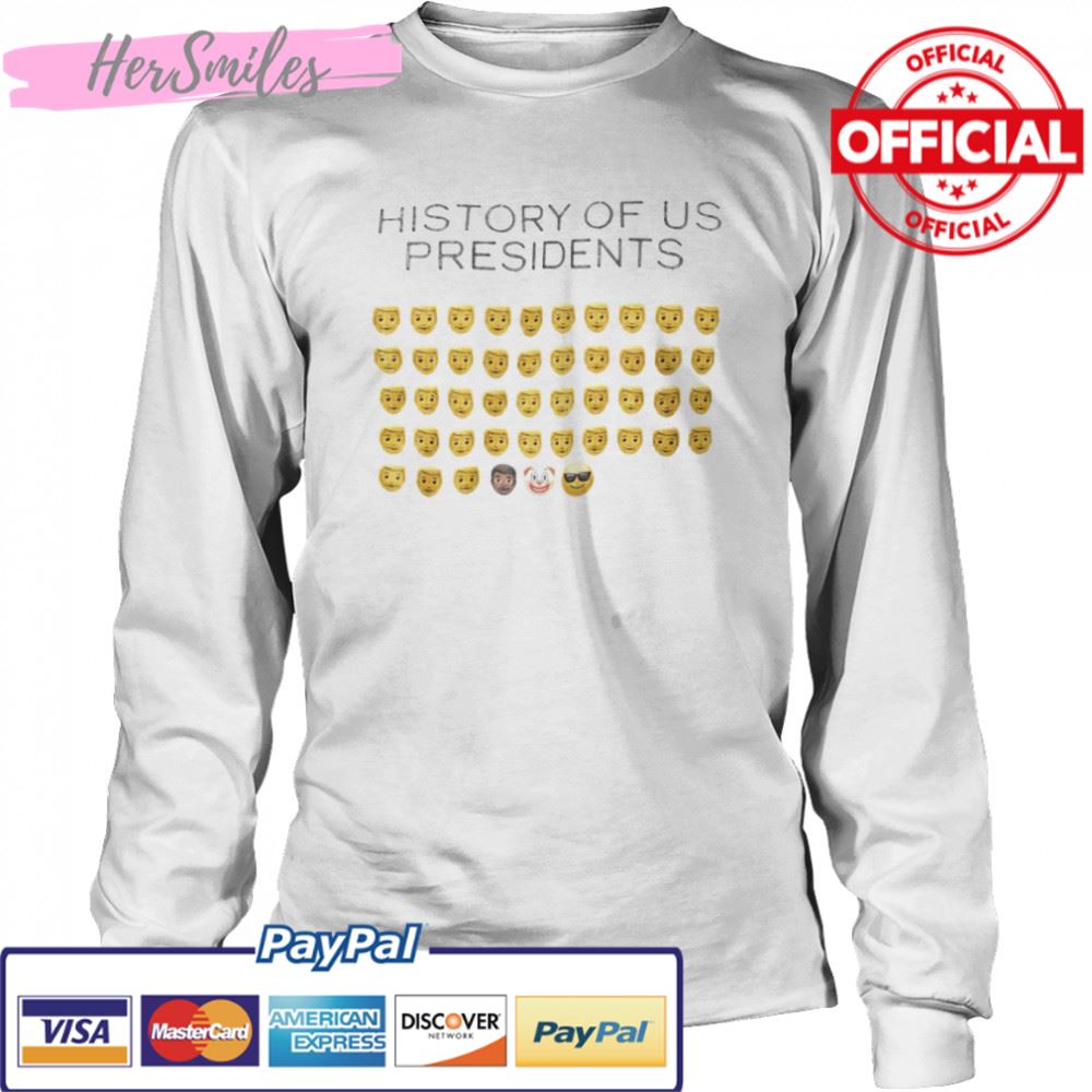 History of us president shirt History of us president shirt