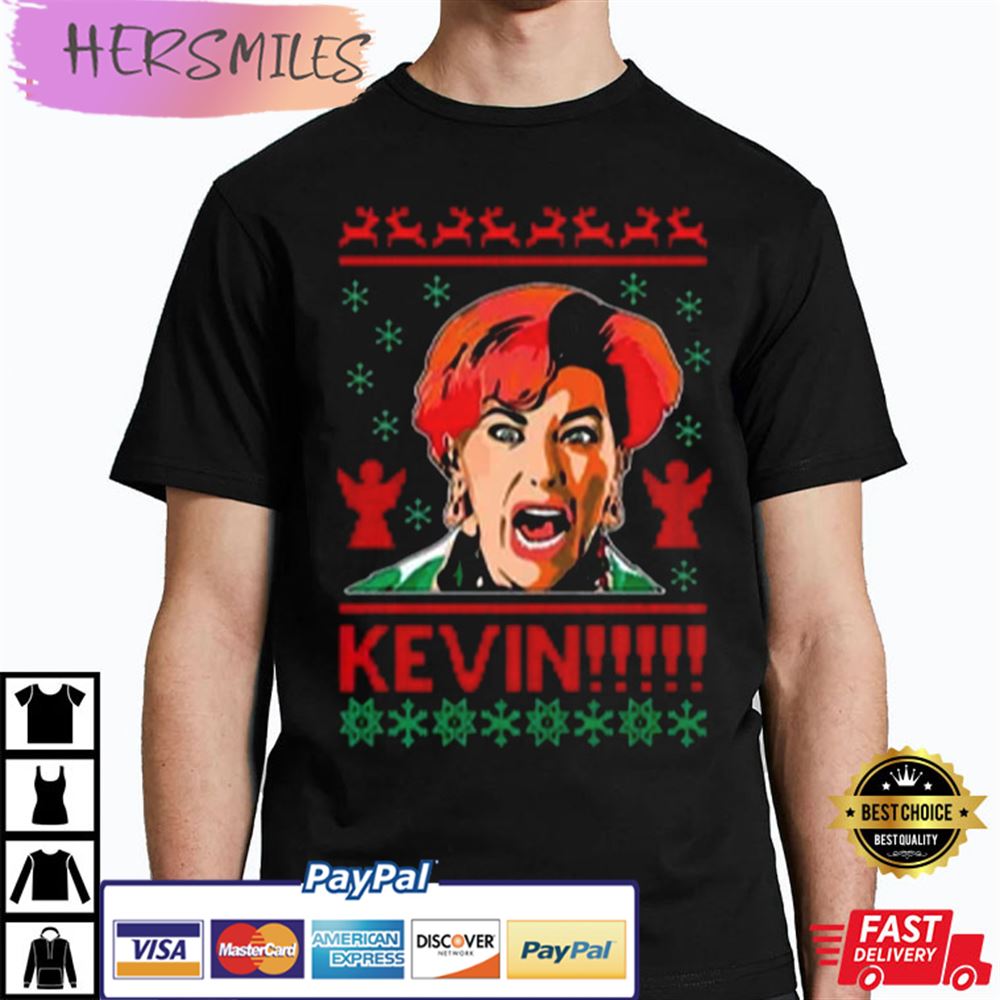 Home Alone Kevin Ugly Christmas T-shirt Home Alone Kevin Ugly Christmas T-shirt
