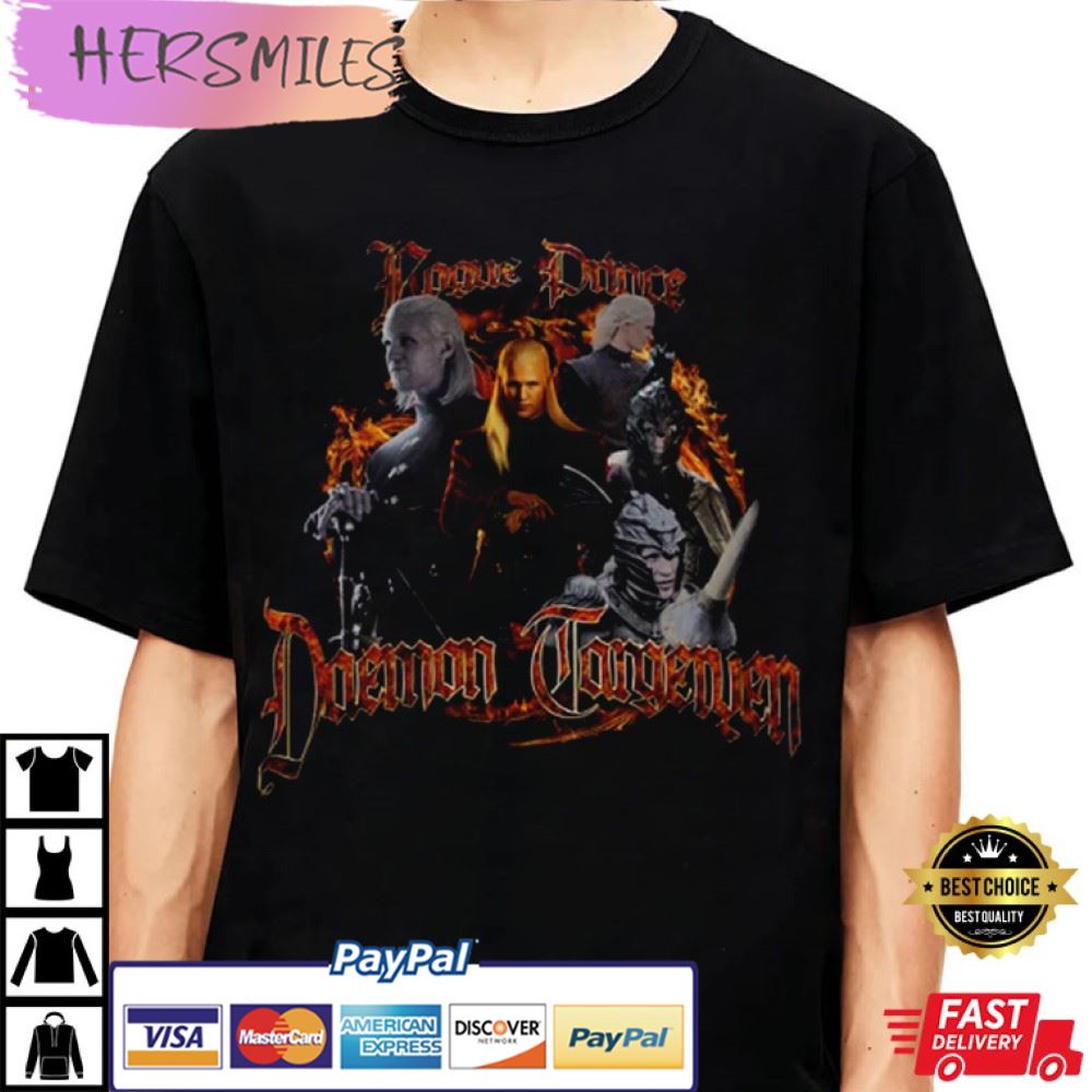 House Of Dragon Shirt, Daemon Targaryen Best T-Shirt