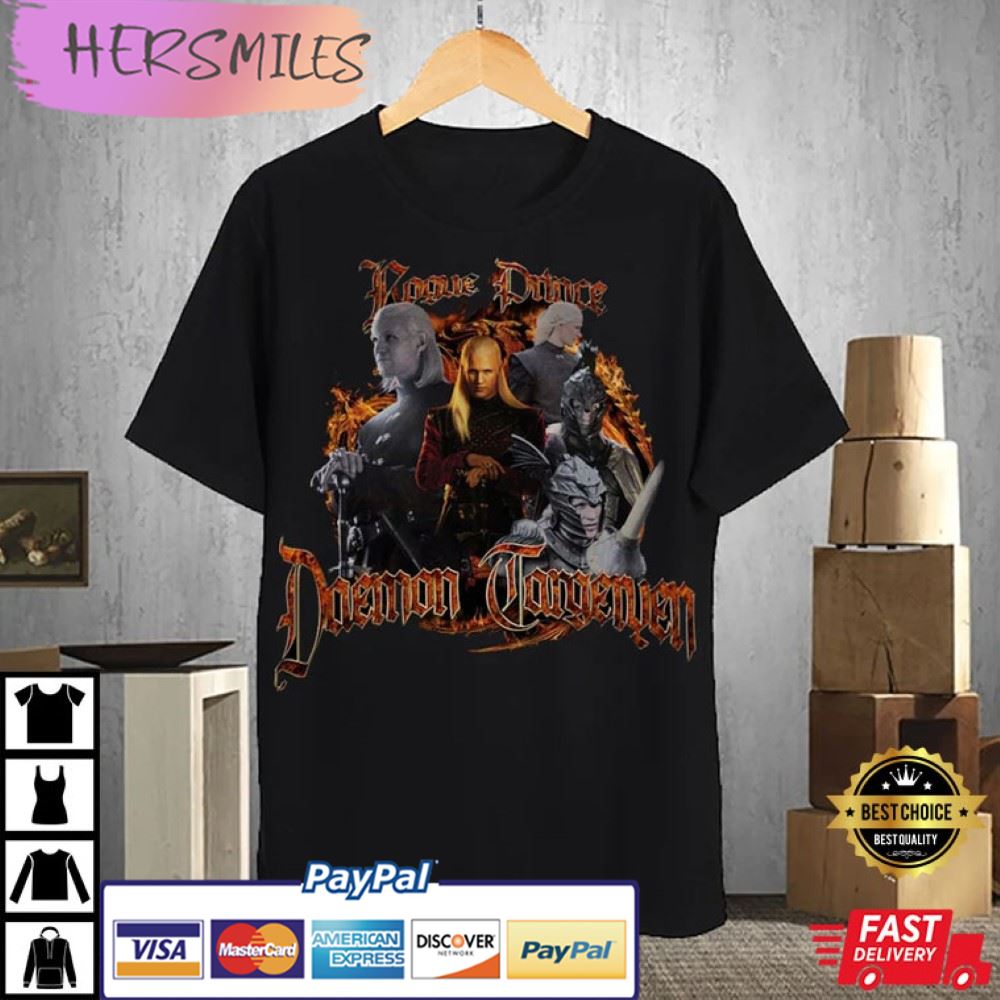 House Of Dragon Shirt, Daemon Targaryen Best T-Shirt