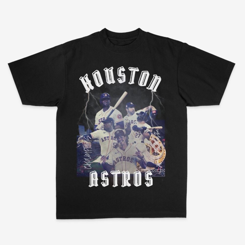 Houston Astros  2022 World Series Champions Baseball Fan Vintage T-Shirt