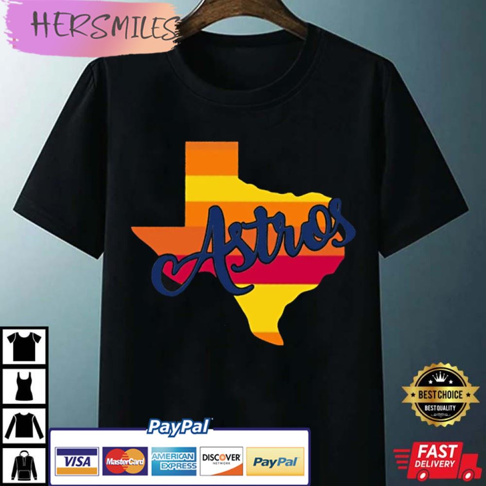 Houston Astros Shirt, Texas Baseball T-Shirt