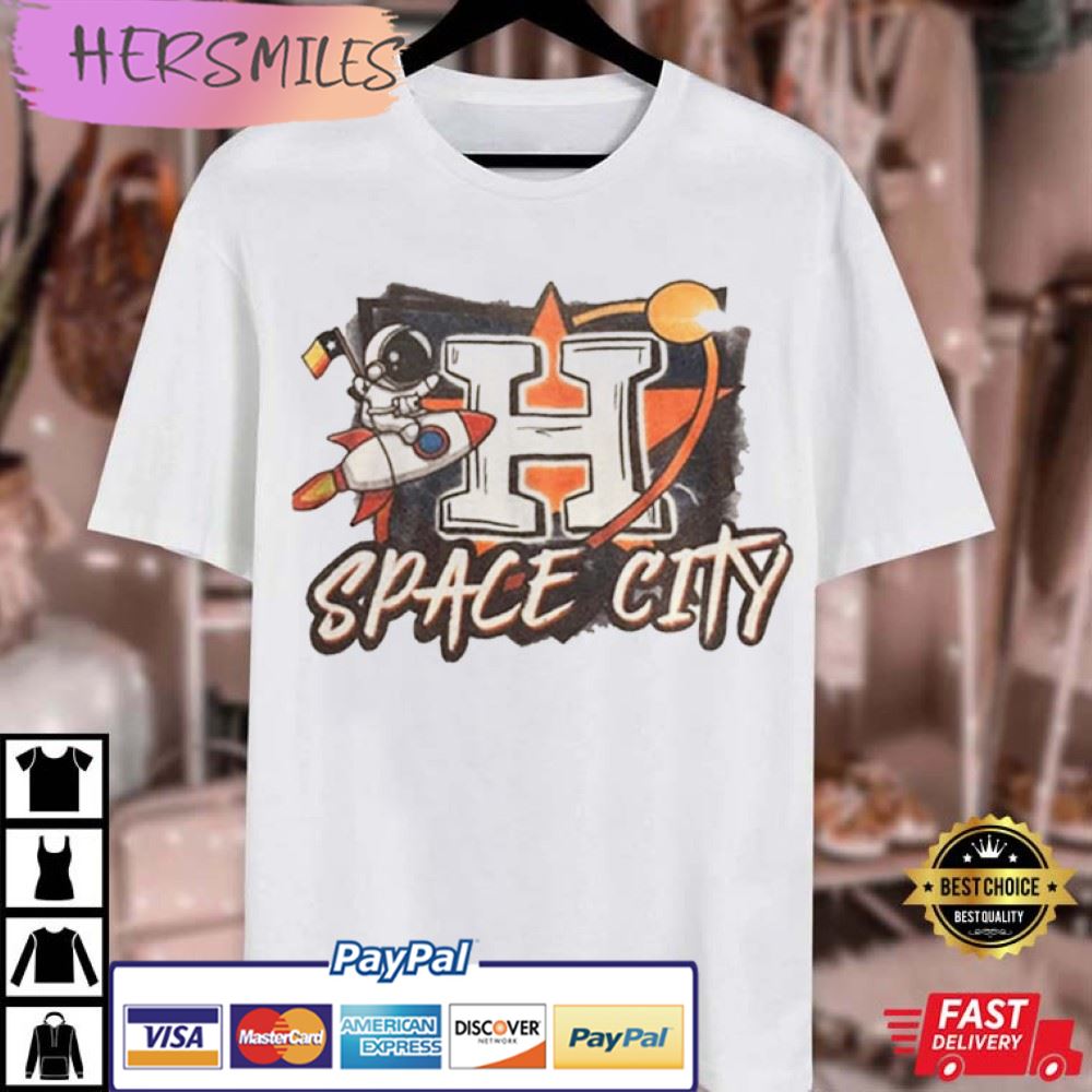 Houston Astros Vintage T-Shirt 2022 , Astros Space City Houston Astros
