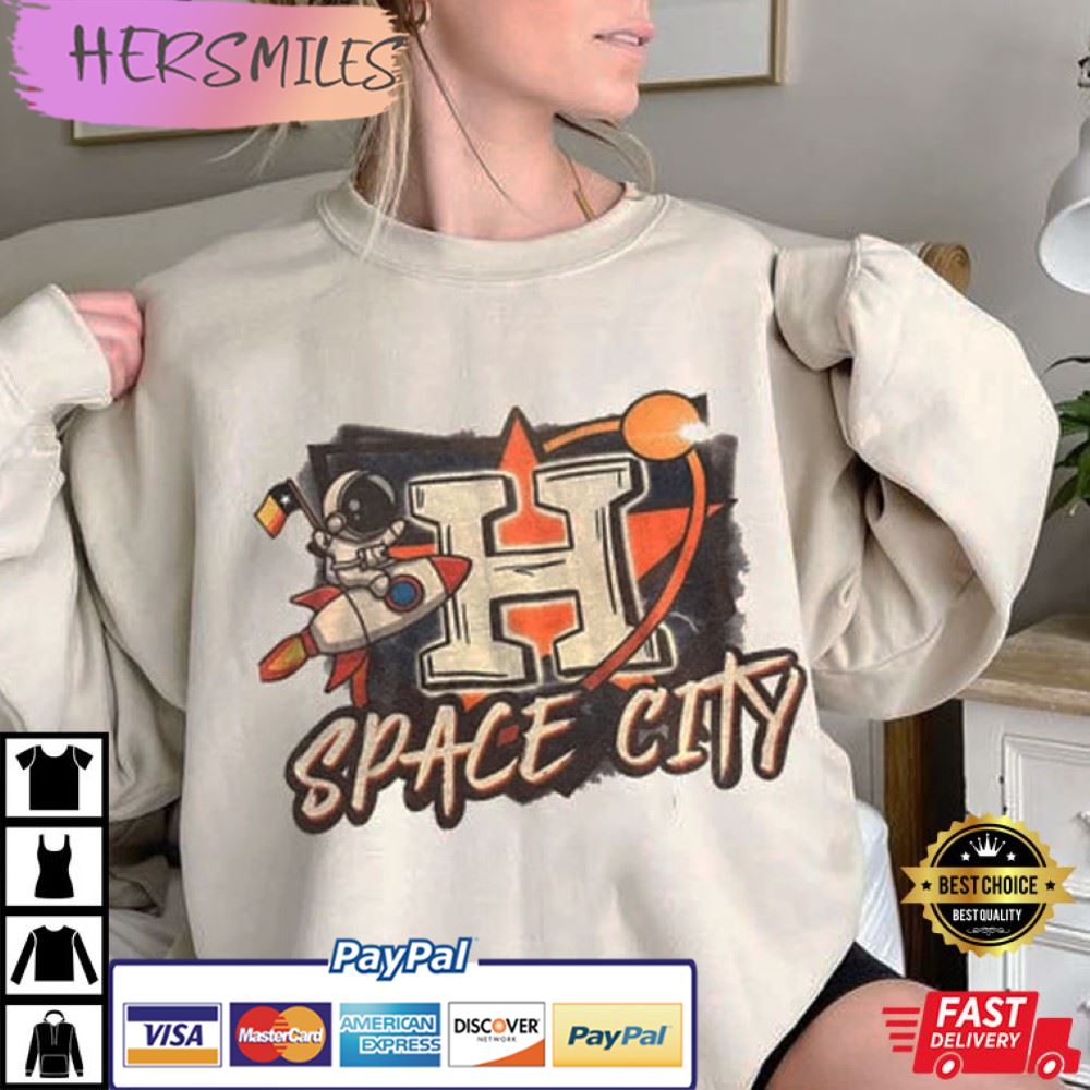 Space City Houston Astros Texas Baseball Shirt - Jolly Family Gifts