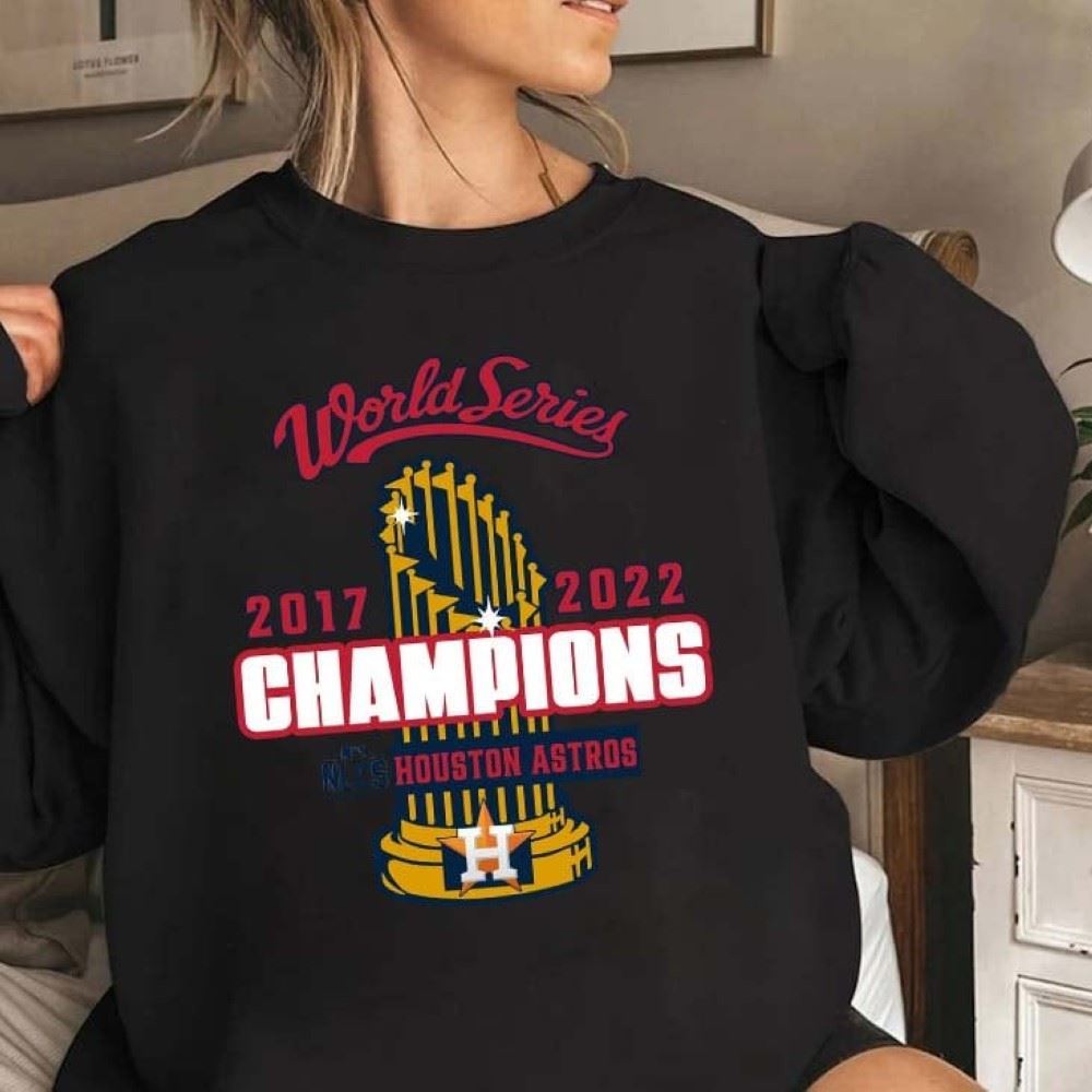 Houston Astros World Series Champions 2017 2022 T-Shirt