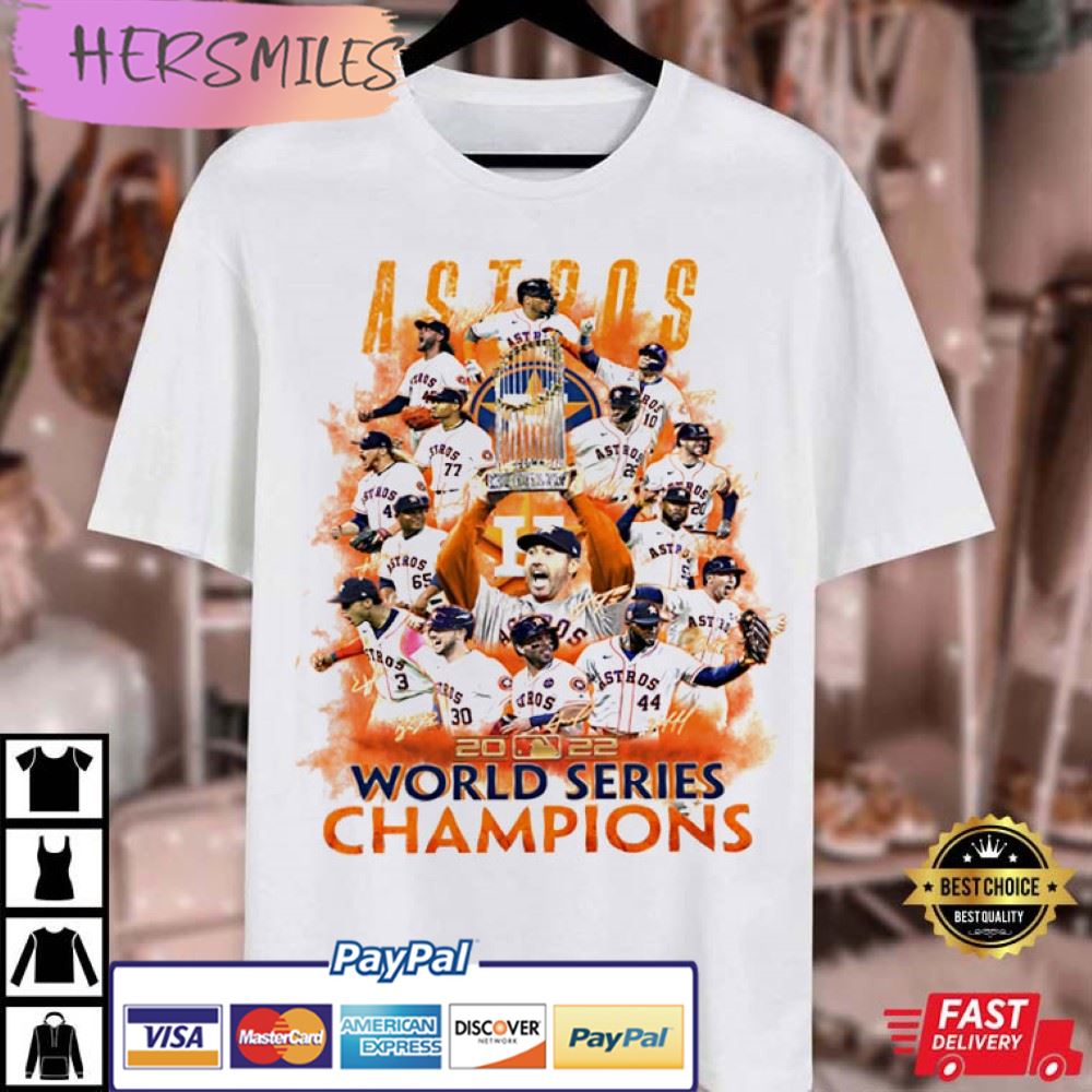 Houston Astros World Series Champions 2022 Best T-Shirt - Hersmiles
