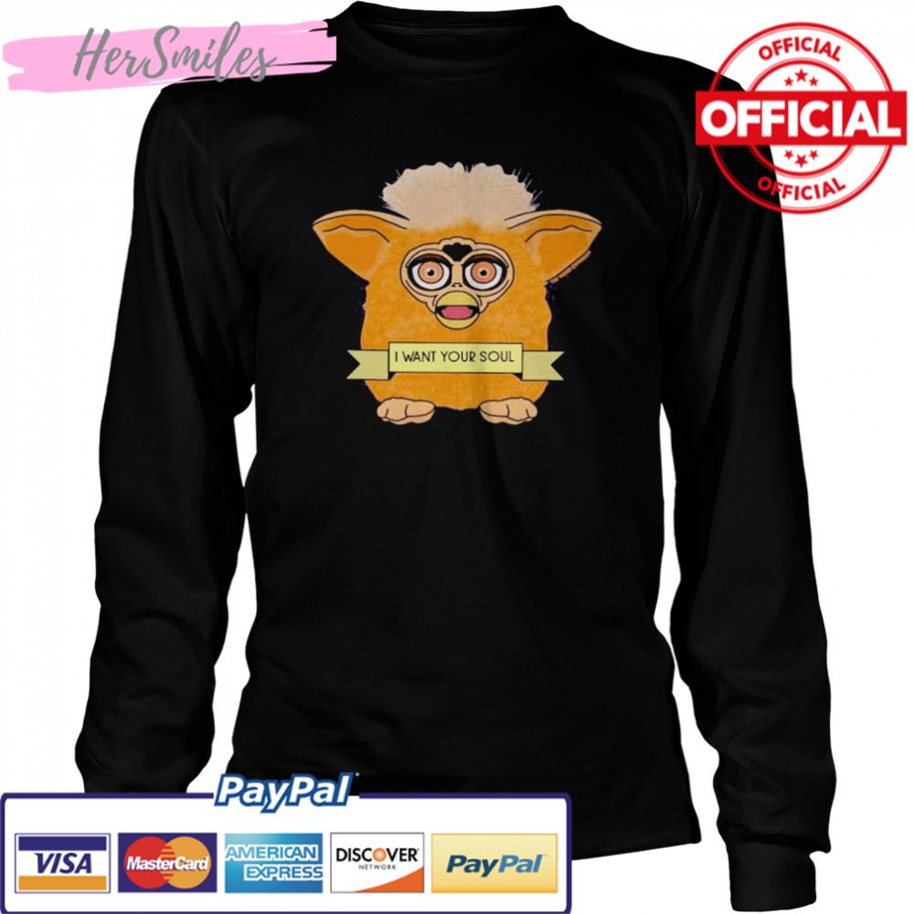 I want your soul the weird emporium Mogwai t-shirt I want your soul the weird emporium Mogwai t-shirt