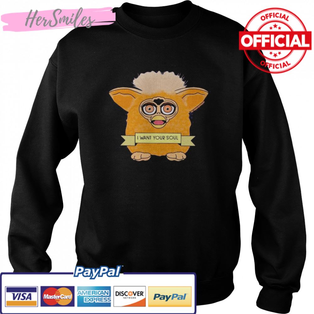 I want your soul the weird emporium Mogwai t-shirt I want your soul the weird emporium Mogwai t-shirt