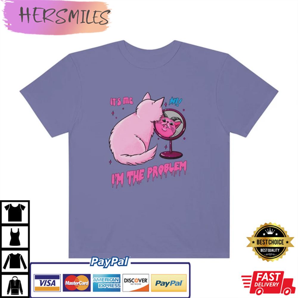 I'm The Problem Goth Cat - Anti Hero Midnights Lyric T-shirt I'm The Problem Goth Cat - Anti Hero Midnights Lyric T-shirt