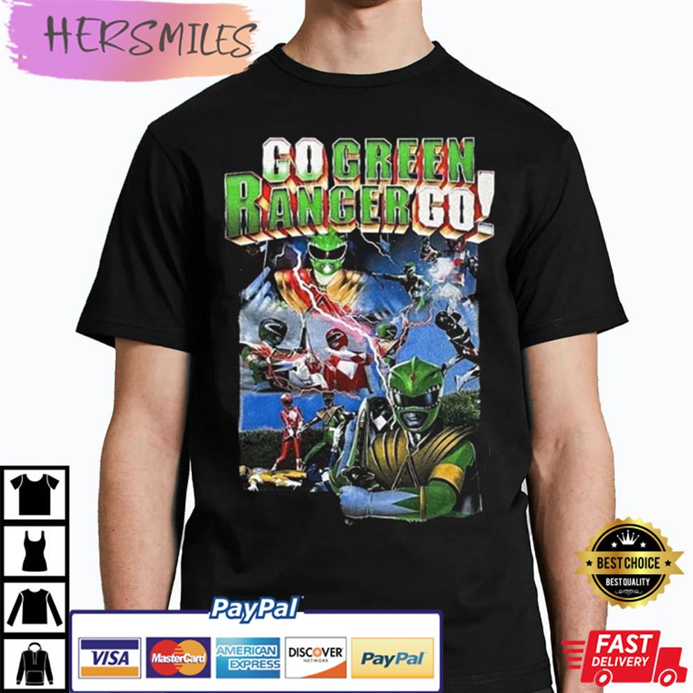 Jason David Frank, Go Green Rangers Go Gift For Fan T-shirt