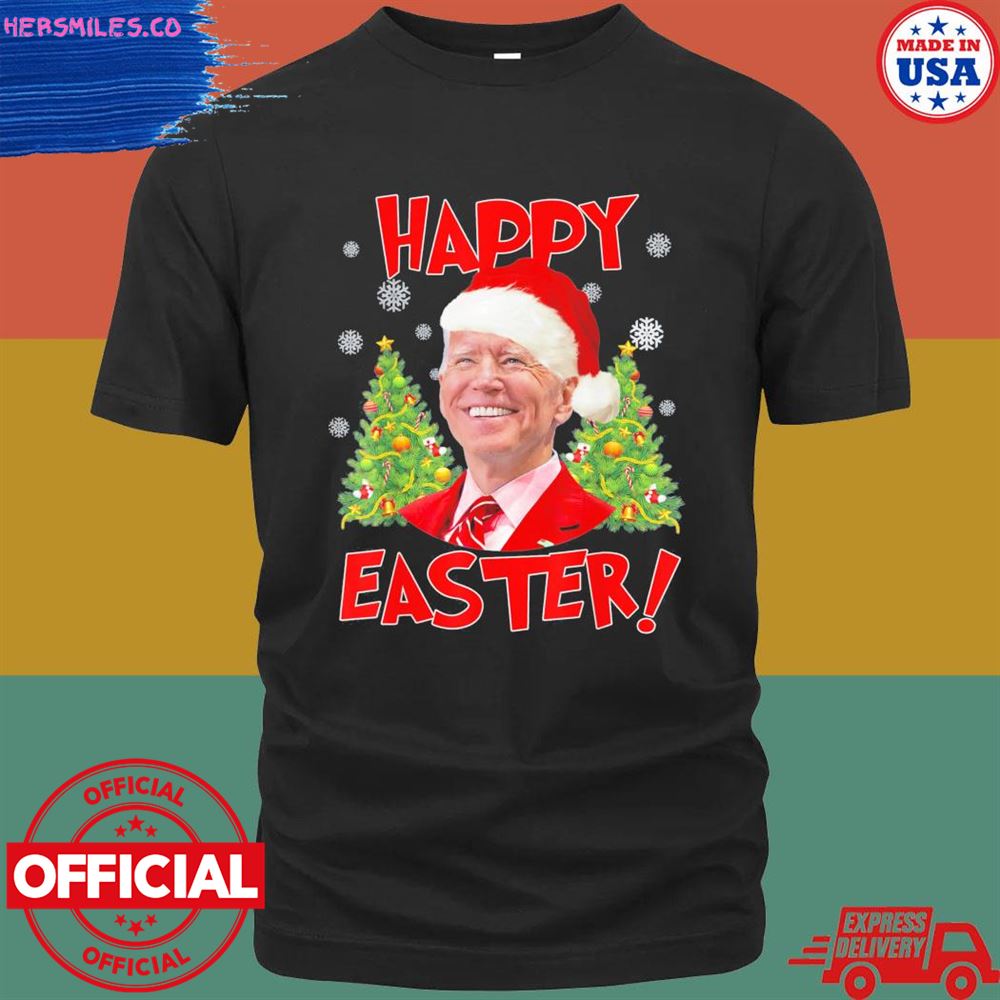 Joe Biden happy easter ugly Christmas confused sweater