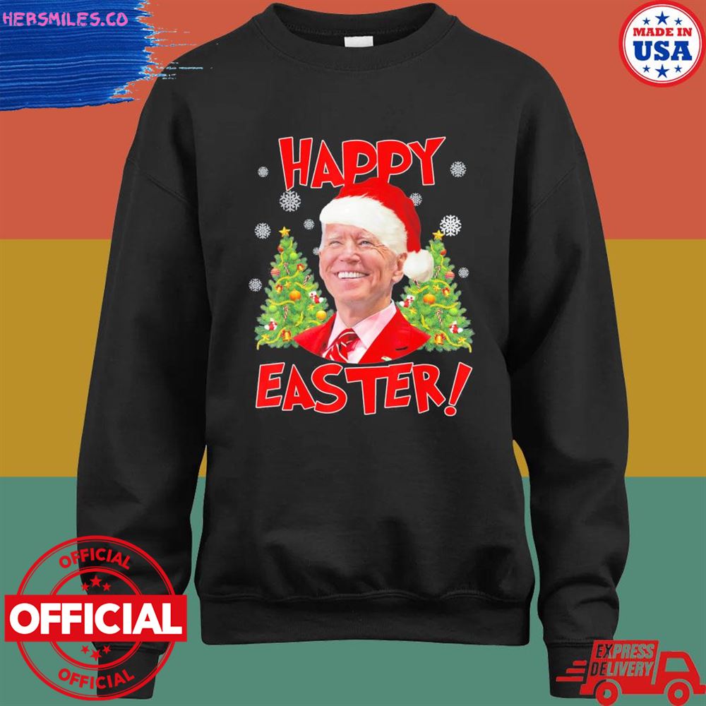 Joe Biden happy easter ugly Christmas confused sweater Joe Biden happy easter ugly Christmas confused sweater