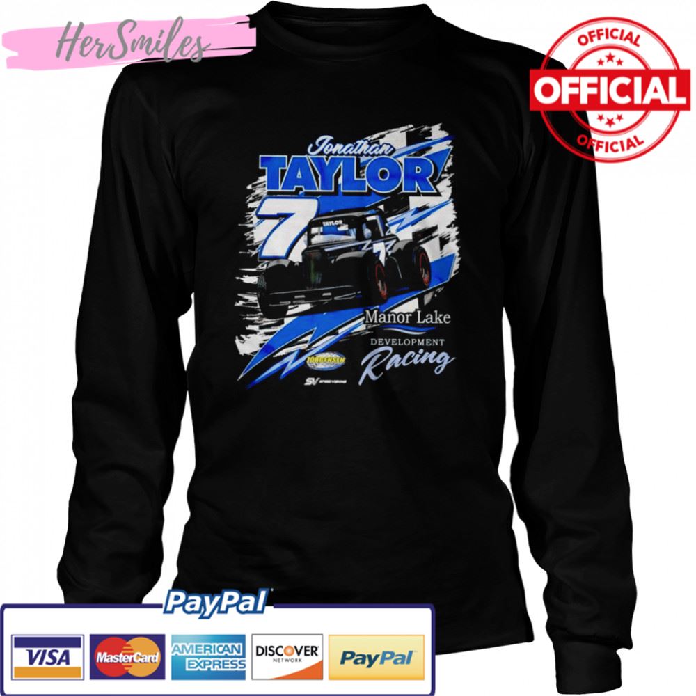 Jonathan Taylor 2022 Legend Car Manor Lake Development Racing shirt Jonathan Taylor 2022 Legend Car Manor Lake Development Racing shirt