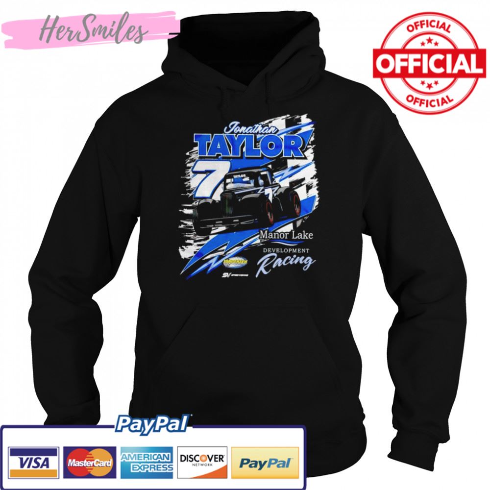 Jonathan Taylor 2022 Legend Car Manor Lake Development Racing shirt Jonathan Taylor 2022 Legend Car Manor Lake Development Racing shirt
