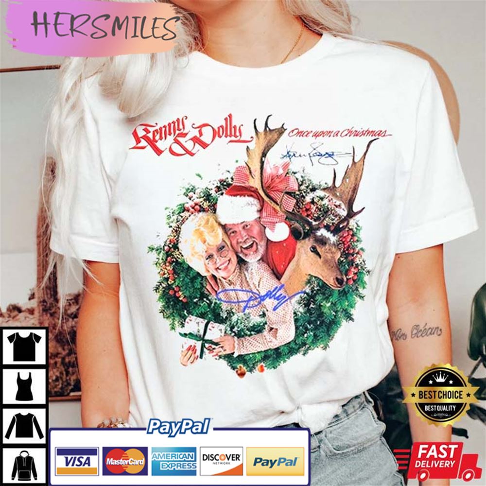 Kenny Rogers Dolly Parton Christmas Best T-shirt