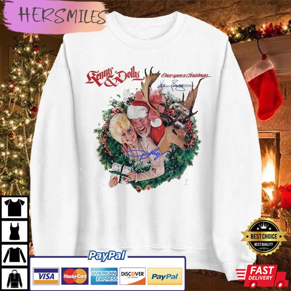 Kenny Rogers Dolly Parton Christmas Best T-shirt