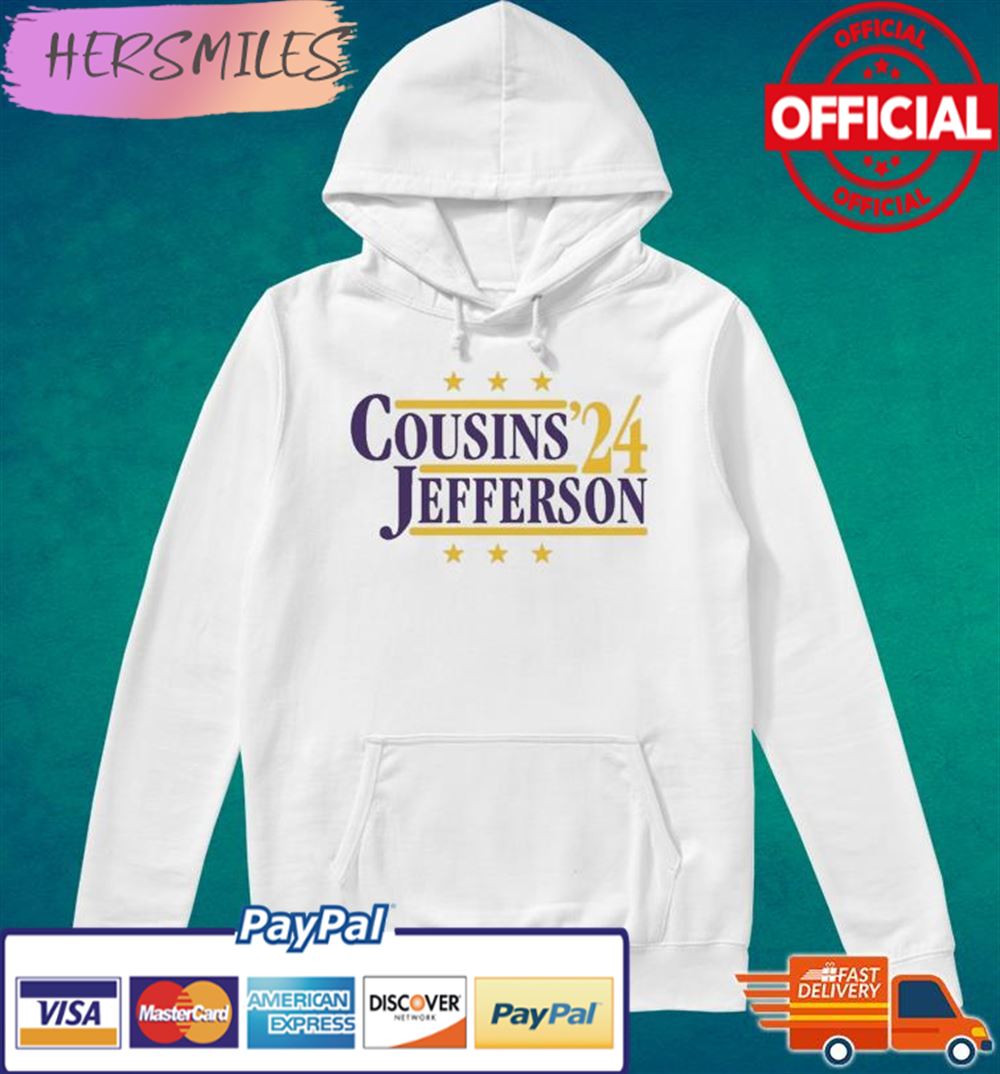 Kirk Cousins And Justin Jefferson ’24 T-shirt