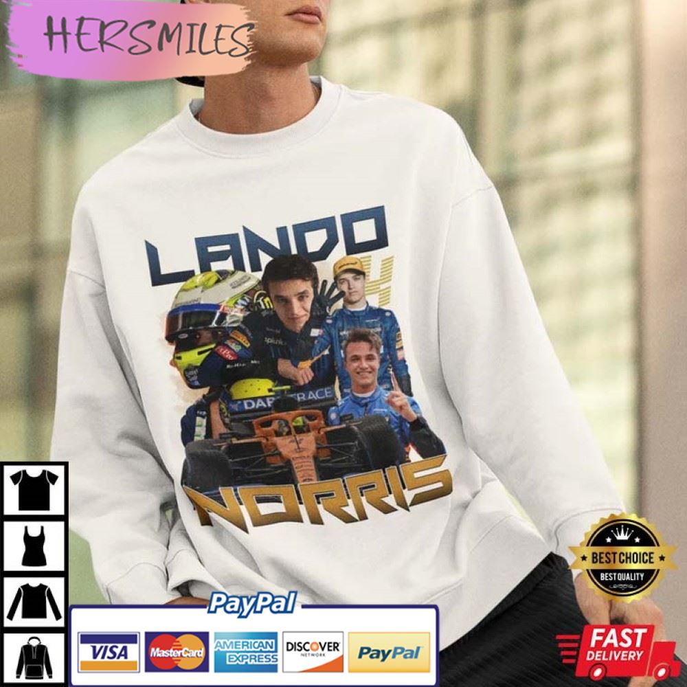 Lando Norris Racing Gift T-Shirt