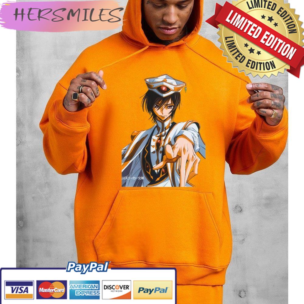 Lelouch Lamperouge Code Geass Trending Unisex Hoodie T-shirt