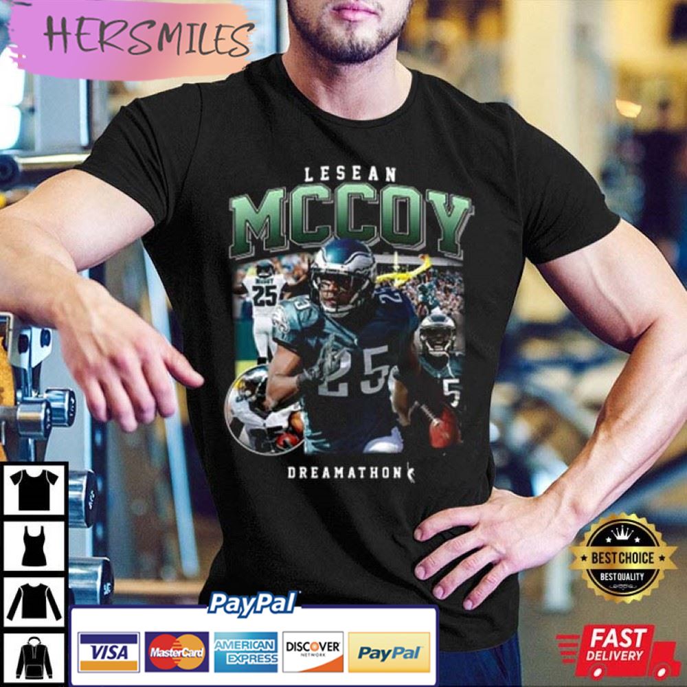 Lesean McCoy Miles Sanders Gift For Fan T-Shirt