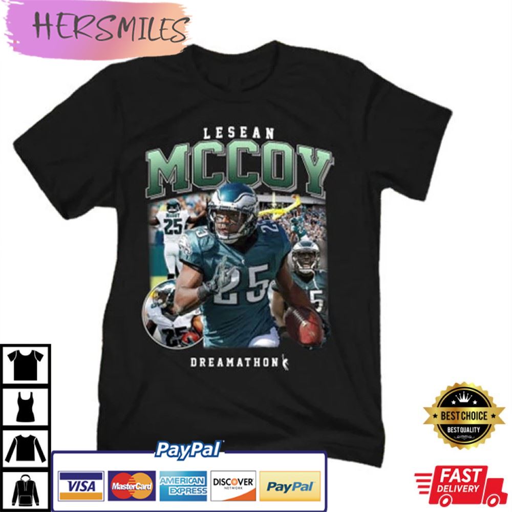 Lesean McCoy Miles Sanders Gift For Fan T-Shirt