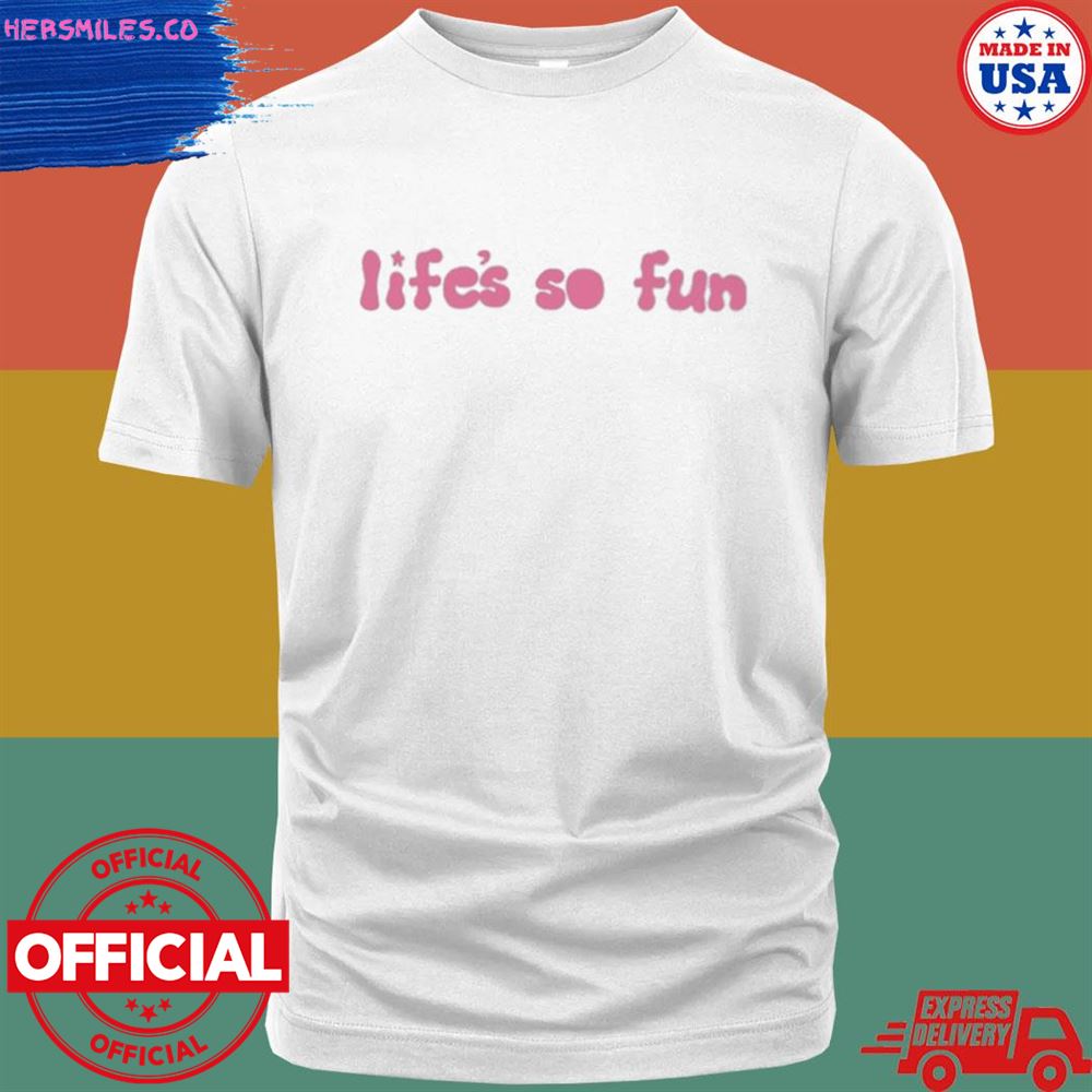 Life’s so fun forest green shirt
