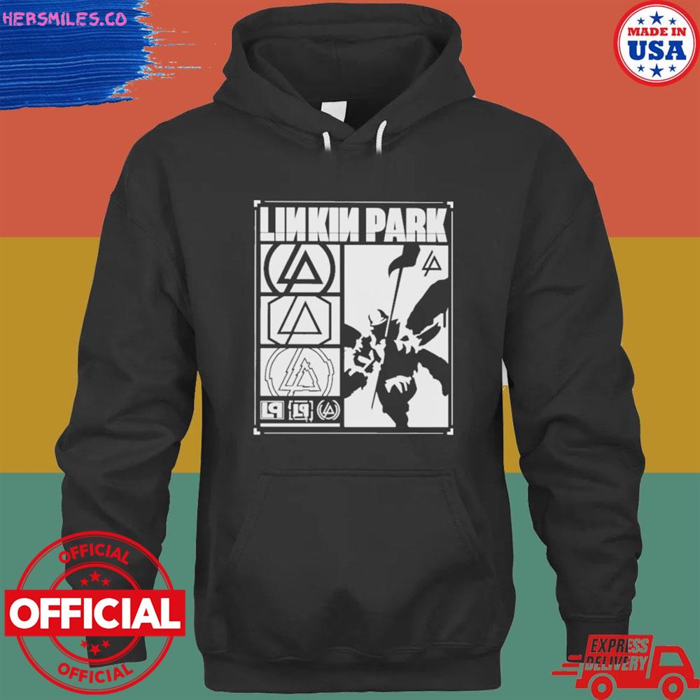 Linkinpark logos rectangle shirt