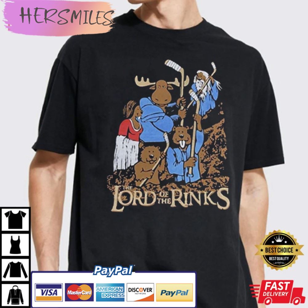 Lord Of The Rinks Hockey Parody Best T-Shirt
