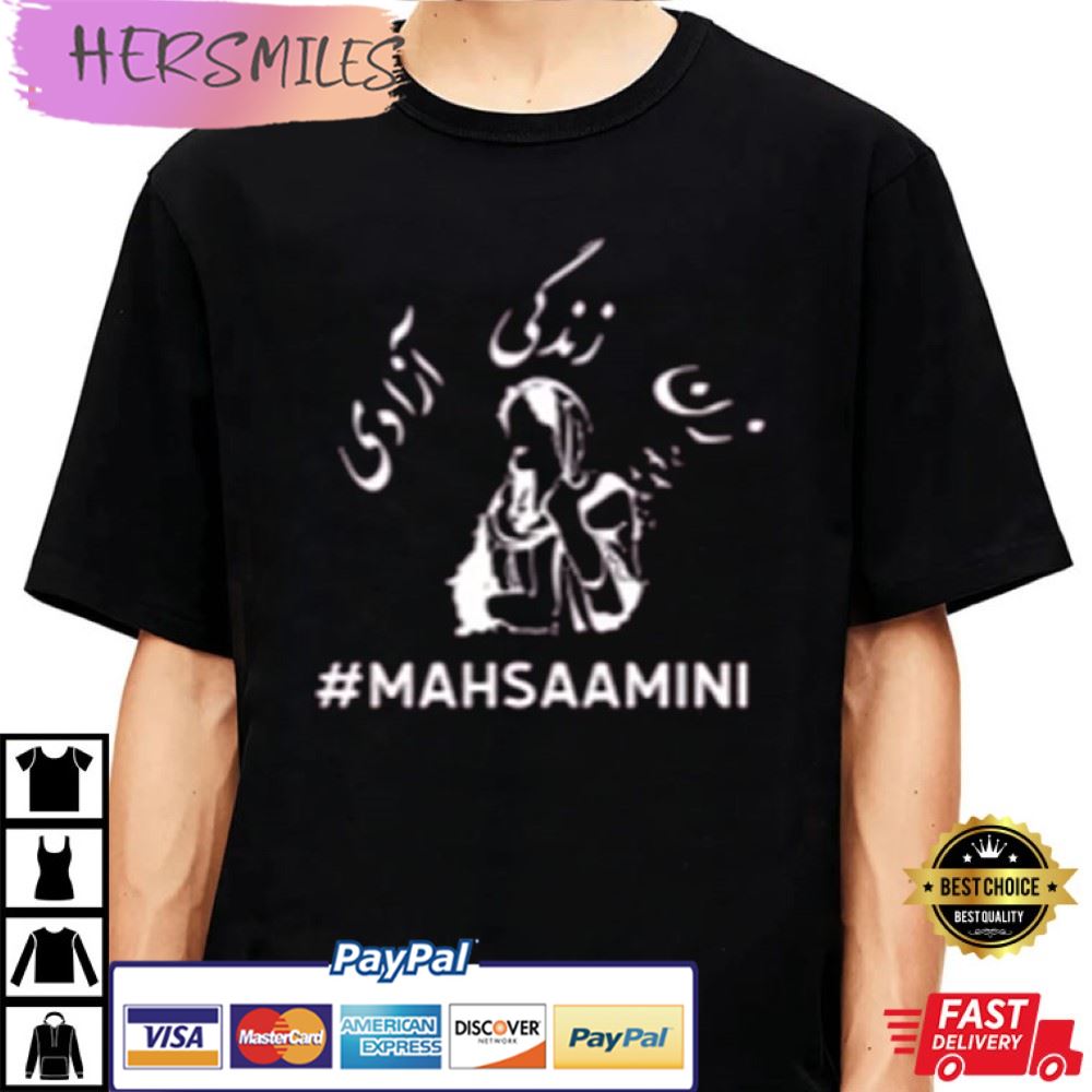 Mahsa Amini Zan Zendegi Azadi Women’s Rights Best T-Shirt