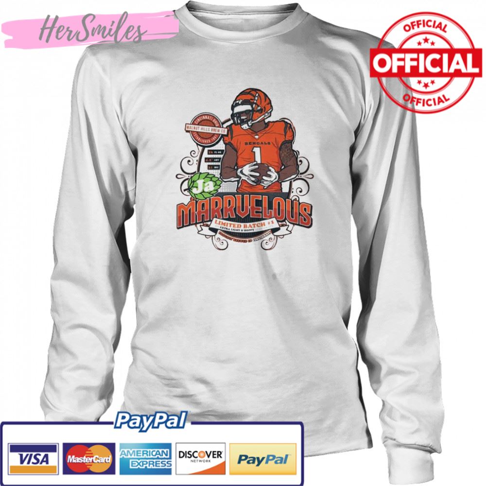 Marrvelous Cincinnati Bengals Ja’marr Chase 2022 Shirt Marrvelous Cincinnati Bengals Ja’marr Chase 2022 Shirt