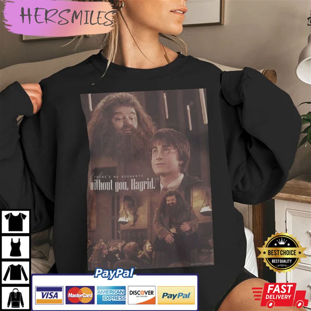 Memorial Hagrid Wizard Robbie Coltrane Gift For Fan T-shirt