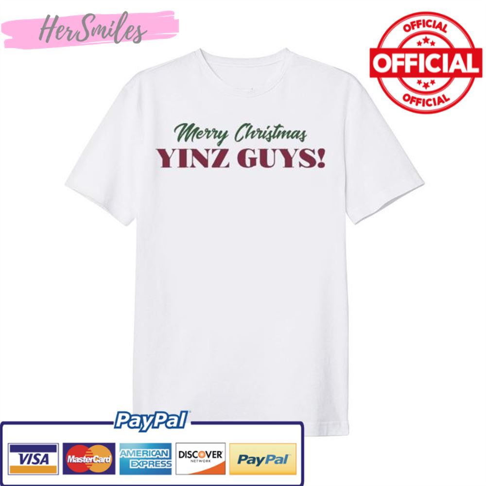 Merry Christmas Yinz Guys – Pittsburgh Christmas Shirt
