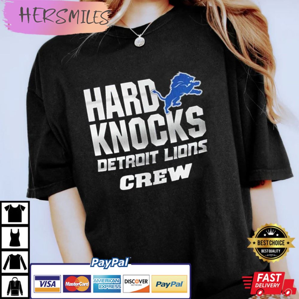 NFL Hard Knocks Detroit Lions Crew Best T-Shirt