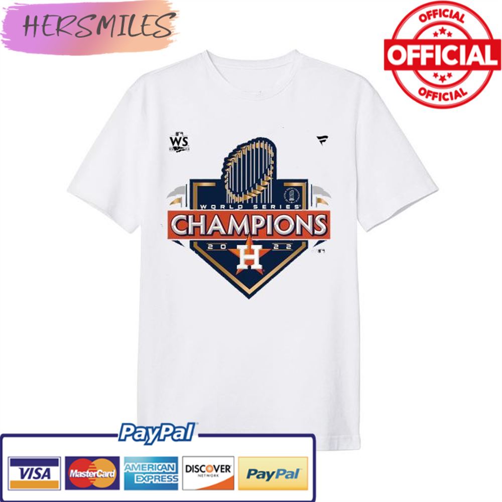 Official Houston Astros Champion 2022 World Series T-shirt