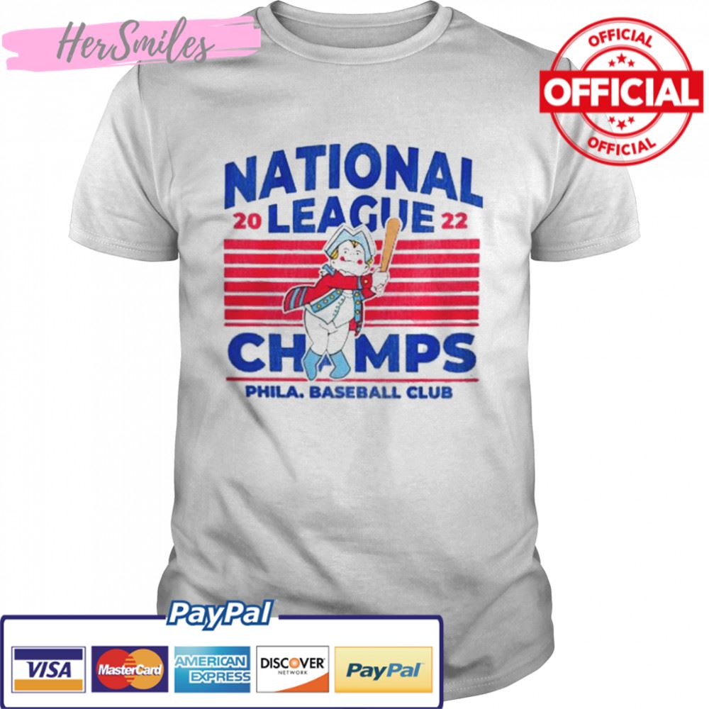 Philadelphia Phillies 2022 NL Champs Phila Baseball Club Shirt - Hersmiles