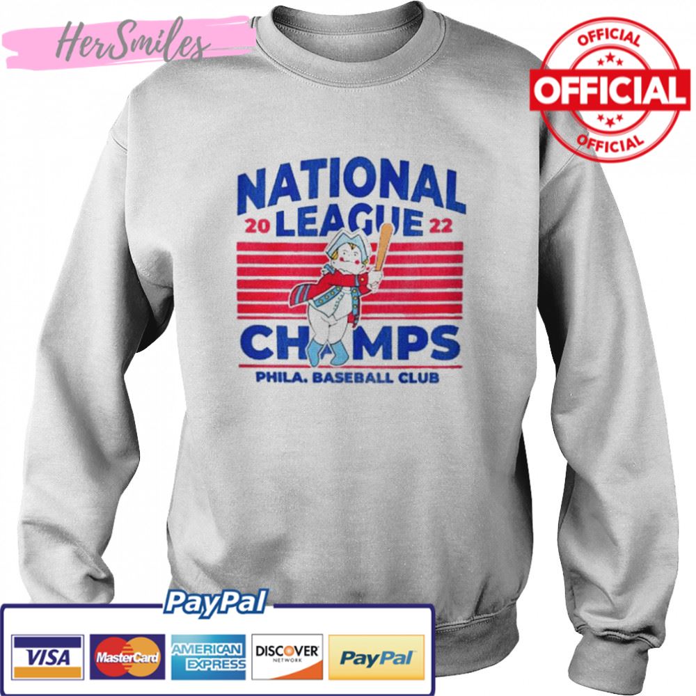 Philadelphia Phillies 2022 NL Champs Phila Baseball Club Shirt - Hersmiles