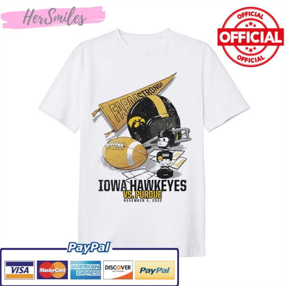 Purdue Boilermakers Vs. Iowa Hawkeyes Game Day 2022 Shirt