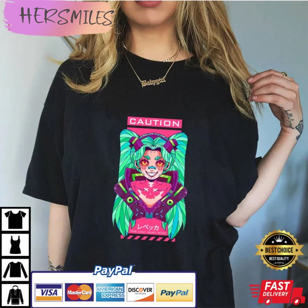 Rebecca Cyberpunk Edgerunners Gift For Fan T-Shirt - Hersmiles