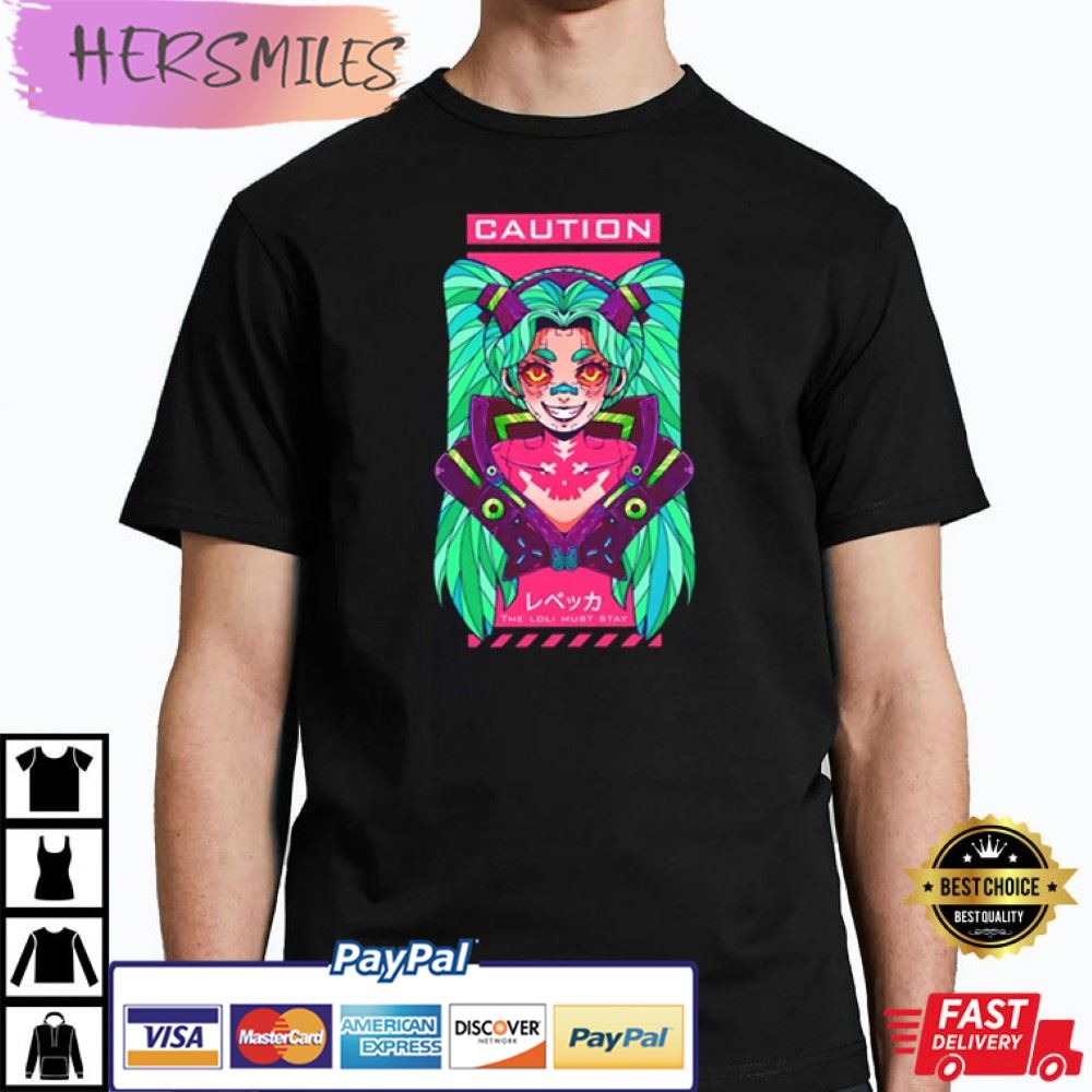 Rebecca Cyberpunk Edgerunners Gift For Fan T-Shirt - Hersmiles