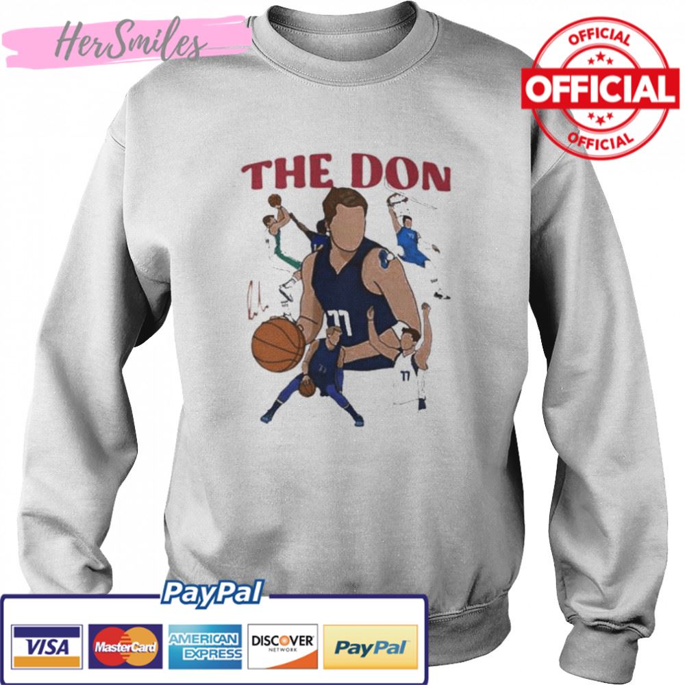 reggie Bullock wearing The Don Luka Dončić shirt reggie Bullock wearing The Don Luka Dončić shirt
