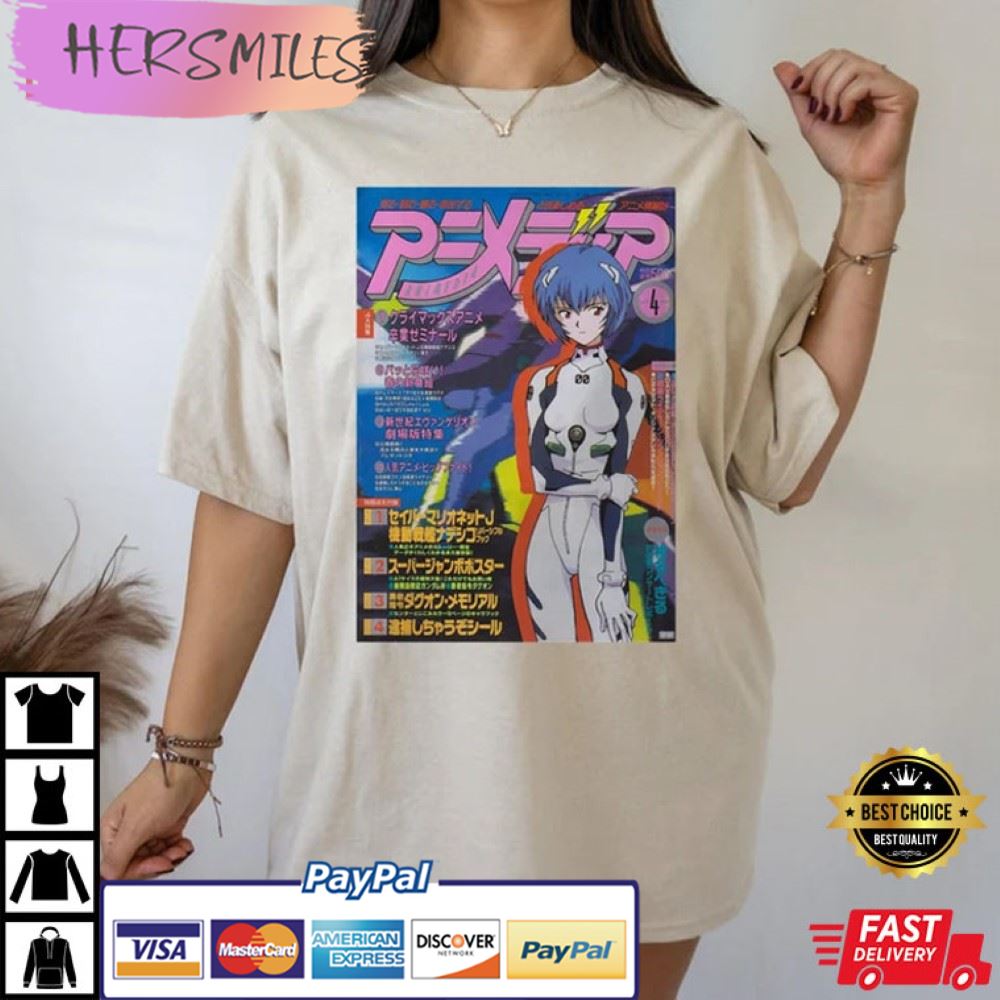 Rei Ayanami Neon Genesis Evangelion Gift For Fan T-Shirt