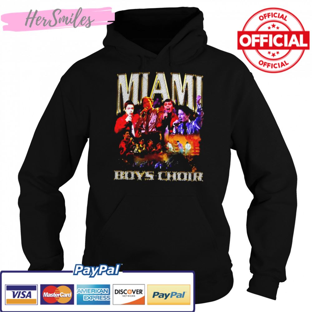 Retro Design Miami Boys Choir shirt Retro Design Miami Boys Choir shirt
