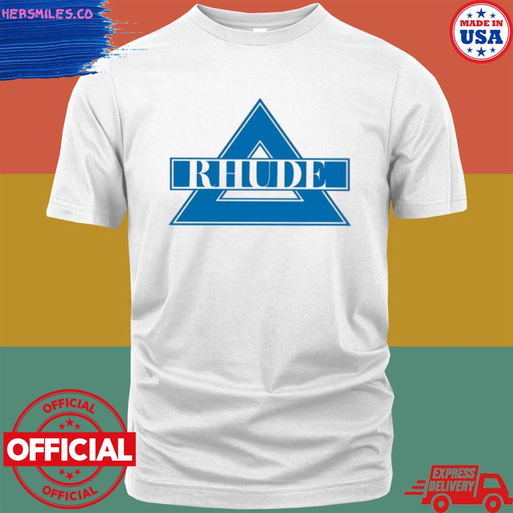Rhude triangle T-shirt