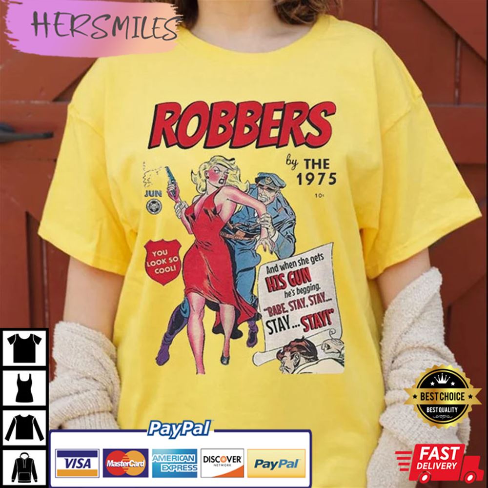 Robbers The 1975 North America Tour 2022 Best T-shirt