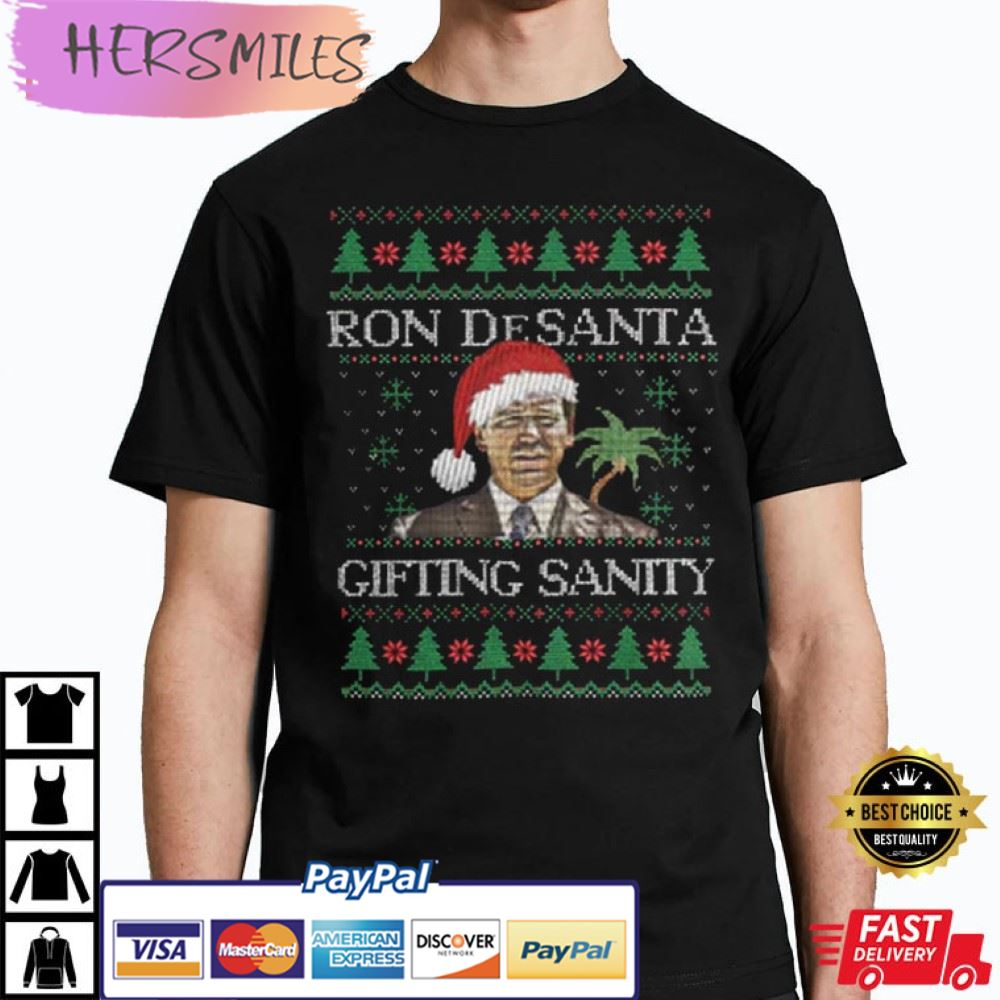 Ron DeSantis Ugly Christmas Best T-Shirt Ron DeSantis Ugly Christmas Best T-Shirt