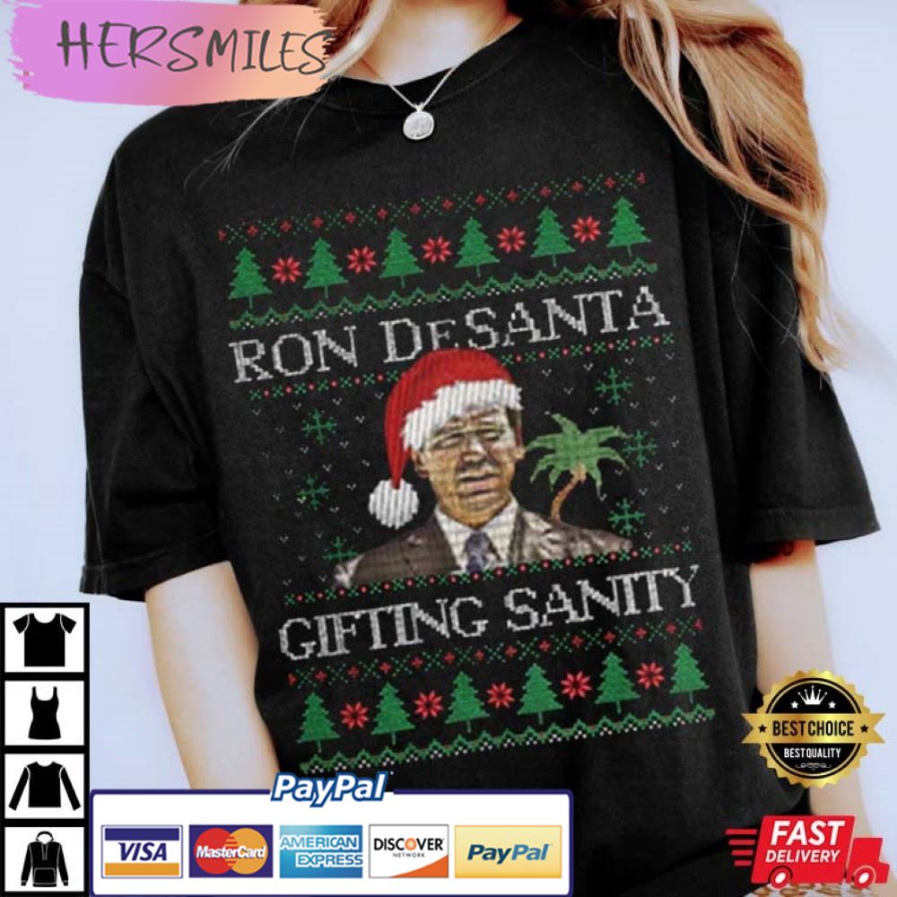 Ron DeSantis Ugly Christmas Best T-Shirt Ron DeSantis Ugly Christmas Best T-Shirt