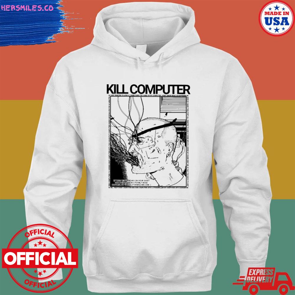 Rory Blank Kill computer T-shirt